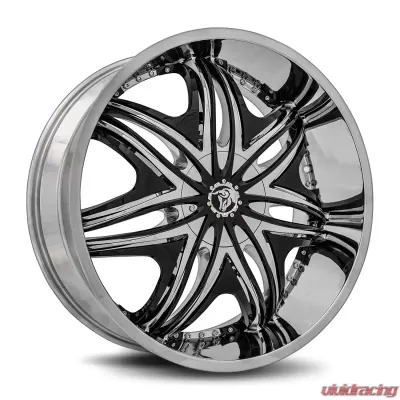 Diablo Morpheus Wheel 24x10 6x135/139.7 40 87 Chrome - MOR-2416D594087